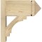 Ekena Millwork Merced Arts & Crafts Rough Sawn Outlooker, Douglas Fir, 8"W x 16"D x 16"H OUT08X16X16MRC03RDF - alternate 2
